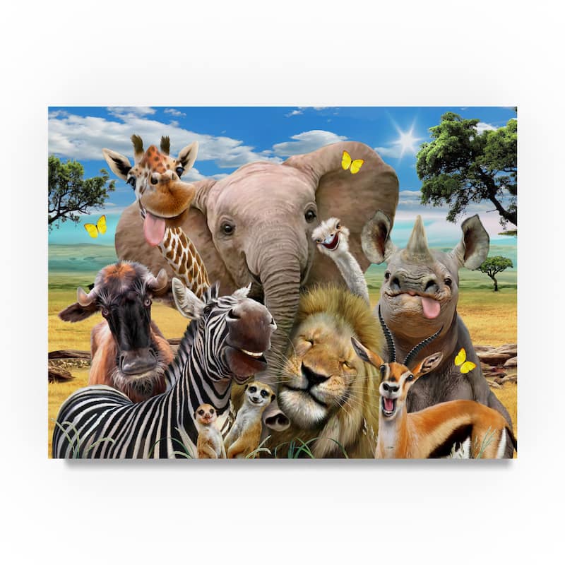 Howard Robinson 'The Safari' Canvas Art