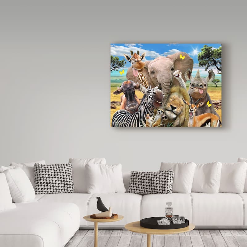 Howard Robinson 'The Safari' Canvas Art