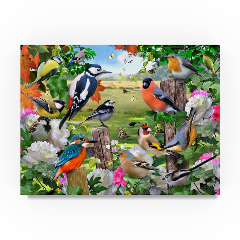 Howard Robinson 'Colorful Birds' Canvas Art