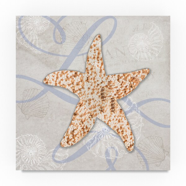 Lightboxjournal 'Starfish Texture' Canvas Art - Overstock - 18971274