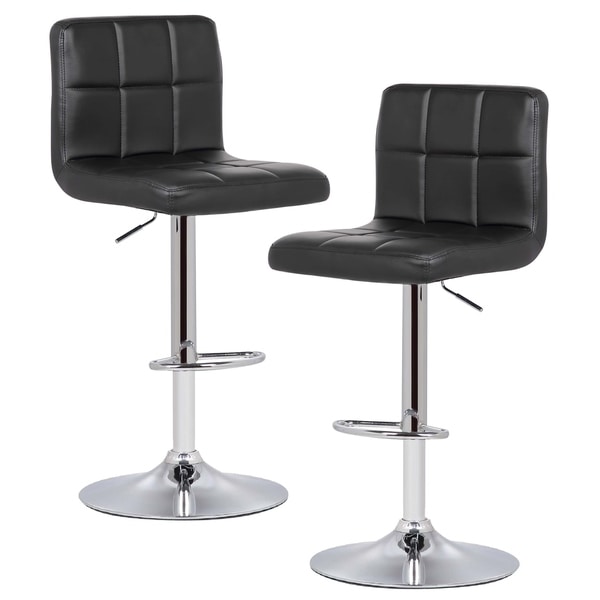 Poly and Bark Griffin Adjustable Barstool (Set of 2)