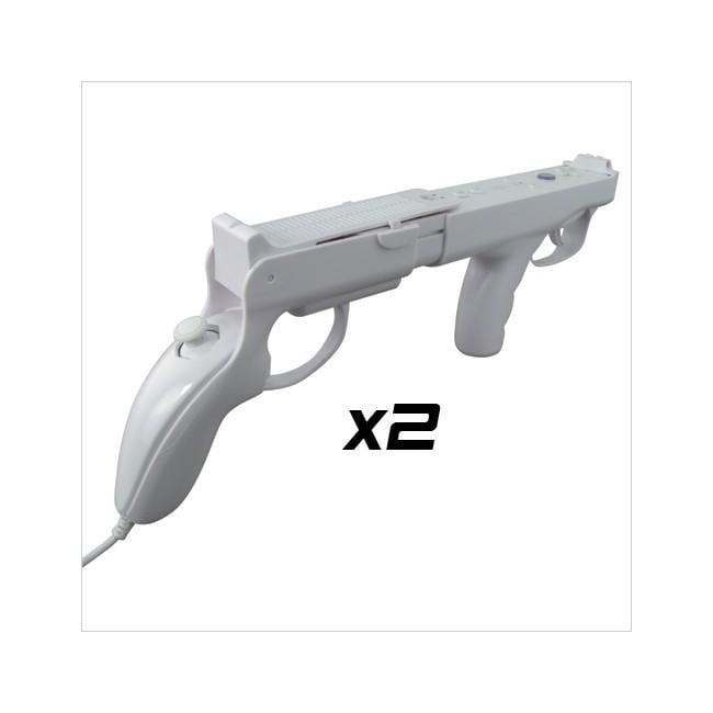 Two Zapper Gun for Nintendo Wii Remote Controller  