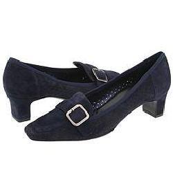 Vaneli Kelven Navy Perf Suede w/navy Suede Pumps/Heels