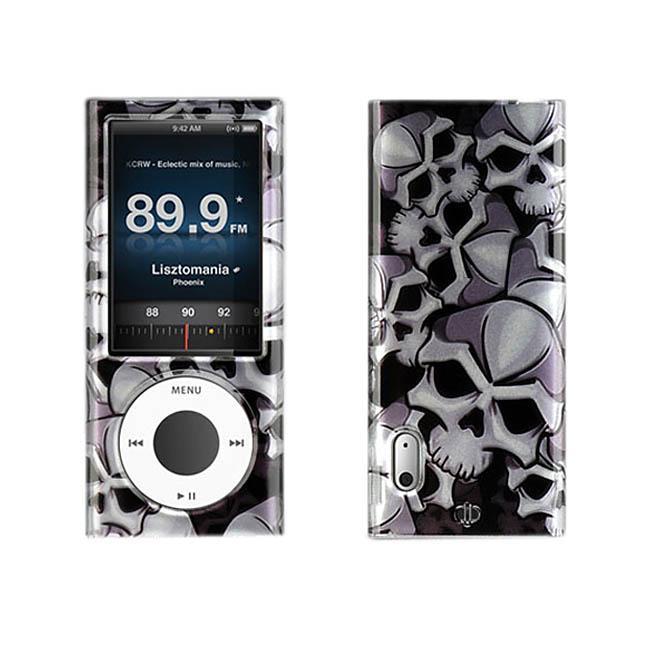 Apple iPod Nano 5th Gen Crystal Case with Skull Design  