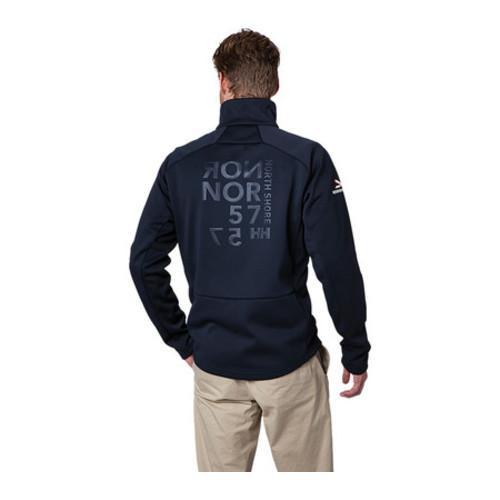 helly hansen hp fleece jacket navy