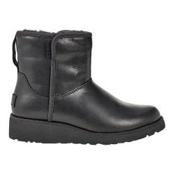 kristin ugg boots black leather
