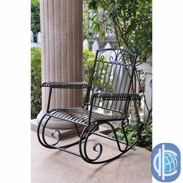 International Caravan Tropico Iron Rocking Chair International Caravan Sofas, Chairs & Sectionals