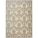 preview thumbnail 45 of 45, Nourison Graphic Illusions Traditional Vintage Hi Low Damask Area Rug 7'9" x 10'10" - Ivory/Latte - Rectangle