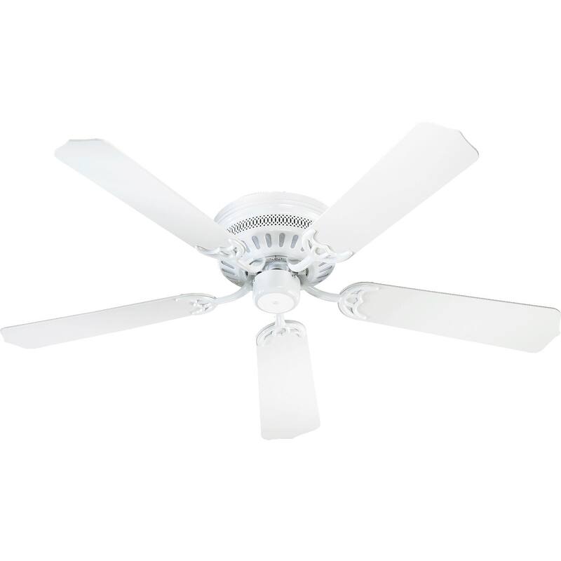Custom Hugger 42"Ceiling Fan - Gloss white - Indoor/Low Ceiling