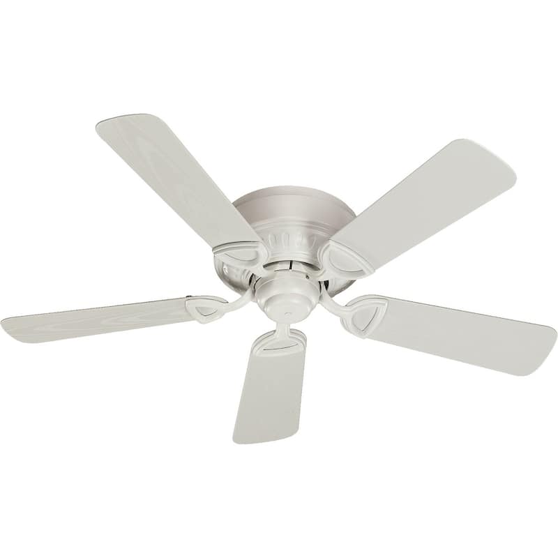 Medallion 42" Indoor / Patio Hugger Ceiling Fan - Studio White