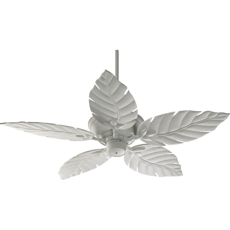 Monaco 52" Indoor and Patio Ceiling Fan - Studio White - Downrod