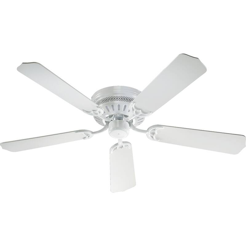 Custom Hugger 52" Ceiling Fan - Gloss white