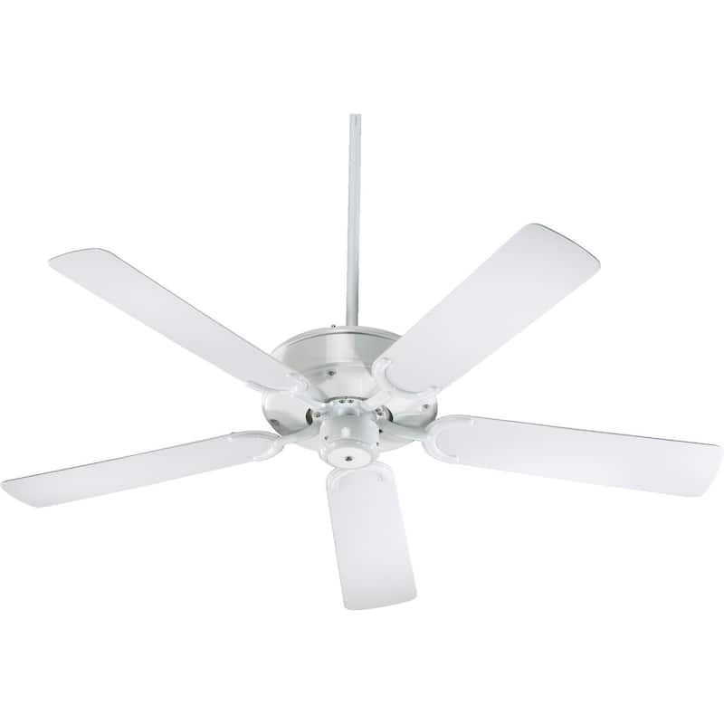 Allure All-Weather 52" Indoor / Patio Ceiling Fan - Gloss white