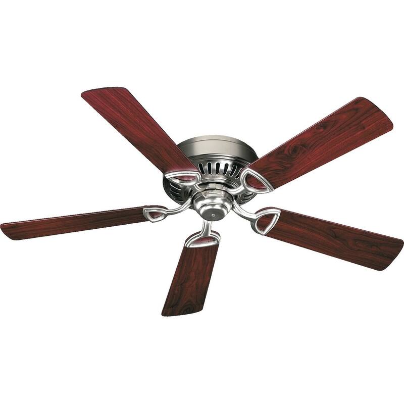 Medallion 52" Traditional 5 Blade Hugger Ceiling Fan Bed Bath
