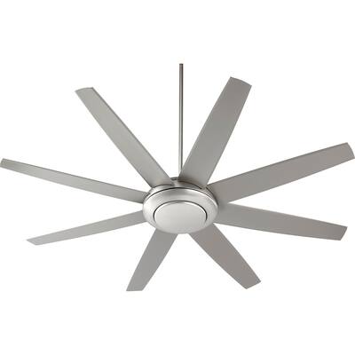 Modesto 70" Contemporary Ceiling Fan with Integraded Halogen Light Kit.