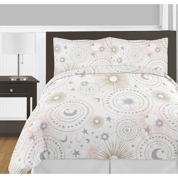 Shop Sweet Jojo Designs Pink Gold And Grey Star And Moon