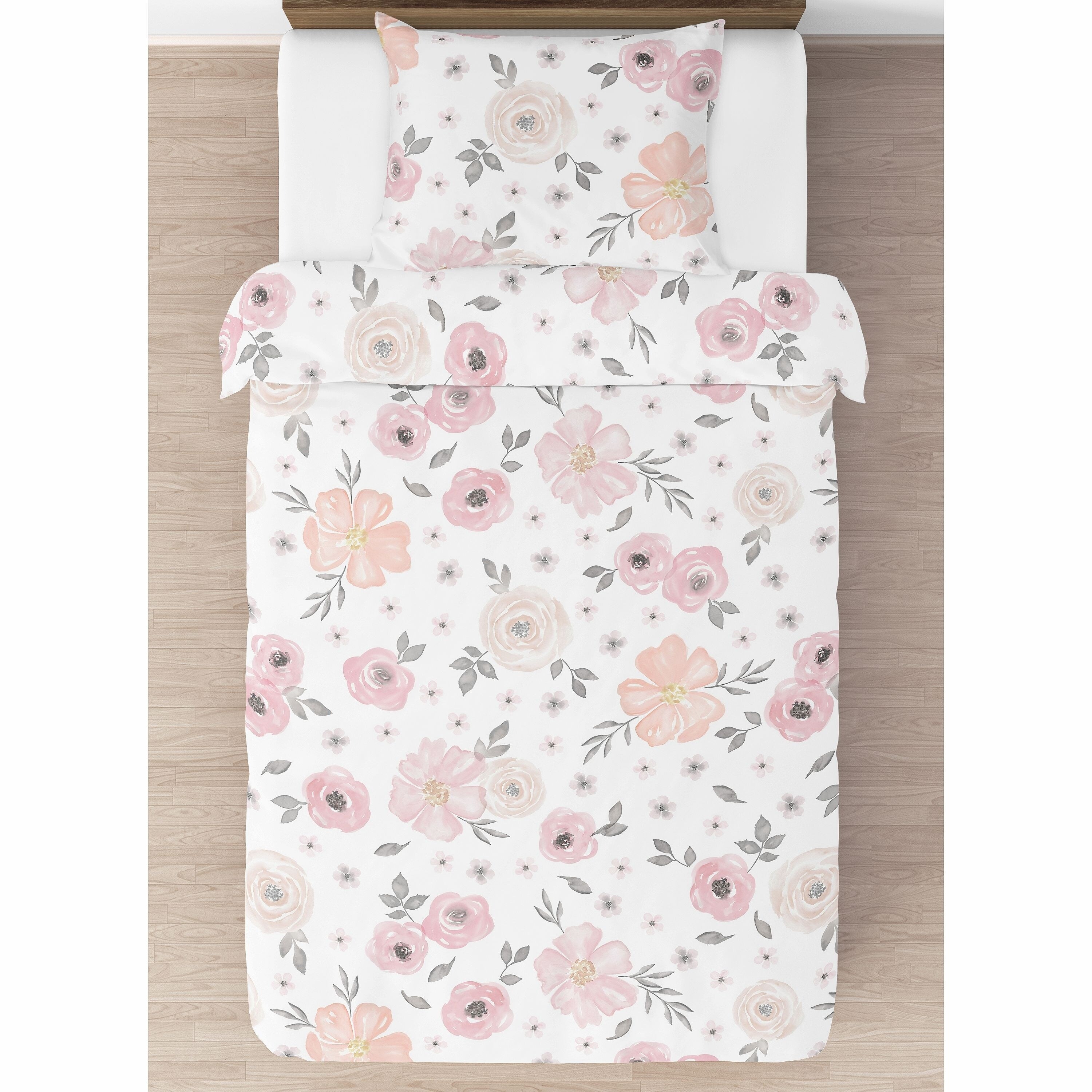 Sweet jojo watercolor outlet floral 4 piece