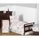 preview thumbnail 1 of 3, Sweet Jojo Designs Blush Pink, Grey and White Chic Watercolor Floral Collection Girl 5-piece Toddler-size Comforter Set