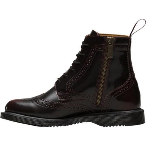 Dr.martens women's delphine 6 eyelet leather boots sale