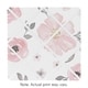 preview thumbnail 1 of 0, Sweet Jojo Designs Blush Pink, Grey and White Watercolor Floral Collection 13-inch Fabric Memory Photo Bulletin Board