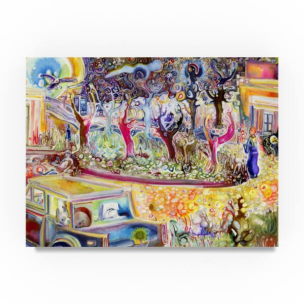 Josh Byer 'Eclipse' Canvas Art - Bed Bath & Beyond - 19205117