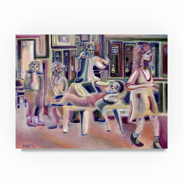 Josh Byer 'Hallway' Canvas Art - Bed Bath & Beyond - 19205130