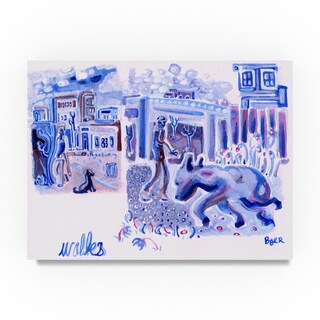 Josh Byer 'Walks' Canvas Art - Bed Bath & Beyond - 19205131
