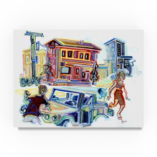 Josh Byer 'Jeep' Canvas Art - Bed Bath & Beyond - 19205158