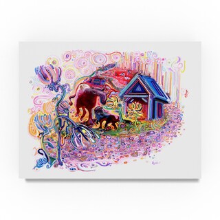 Josh Byer 'Pals' Canvas Art - Bed Bath & Beyond - 19205169