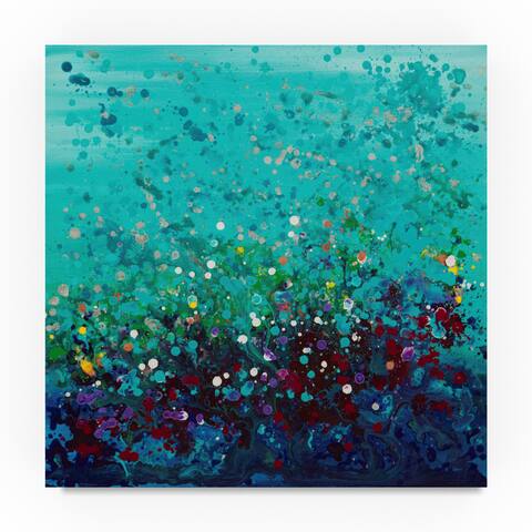 Hilary Winfield 'Ocean Break' Canvas Art