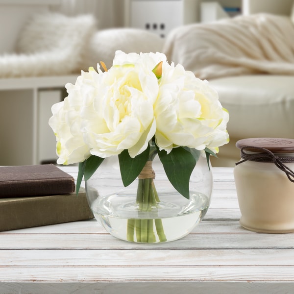 dried silk flowers