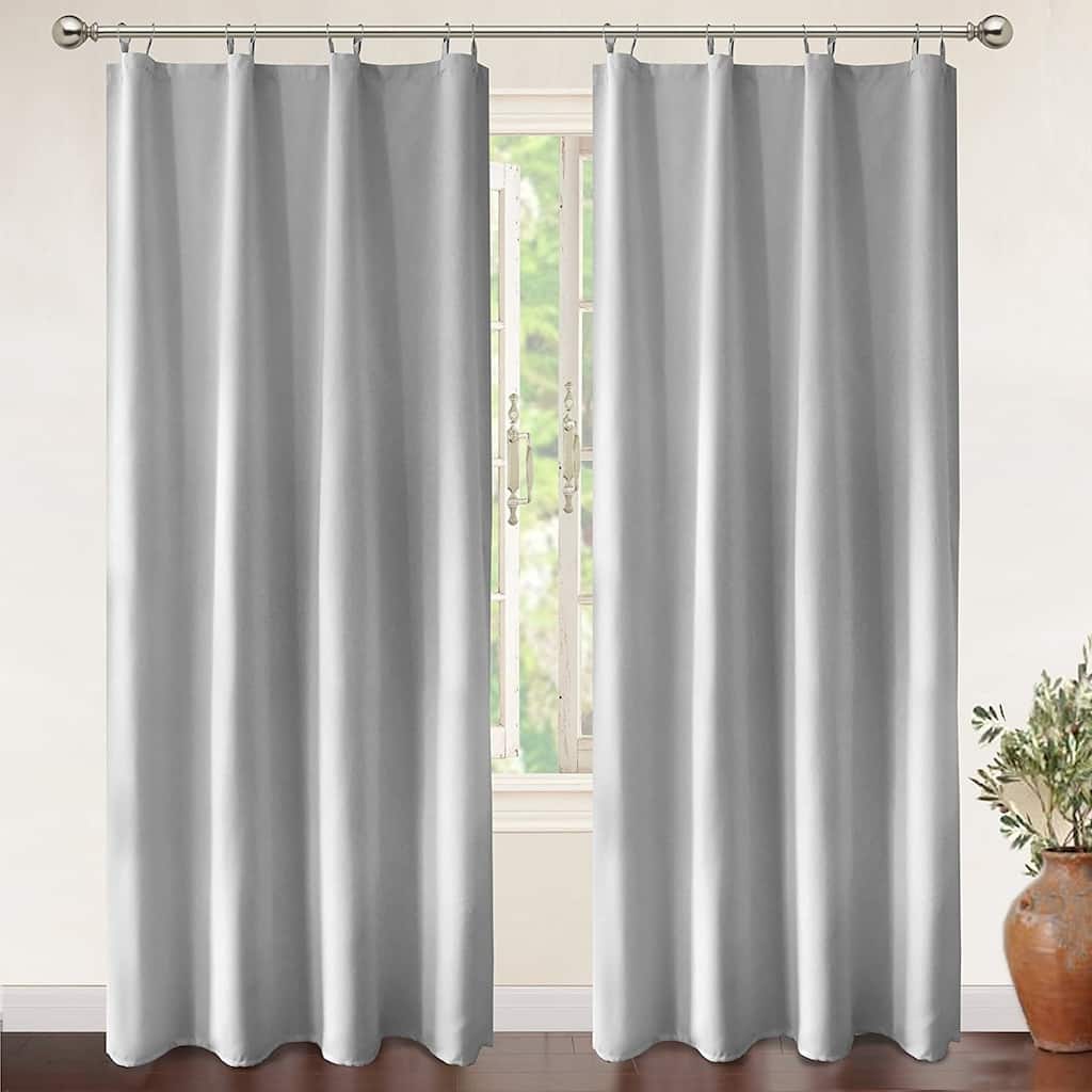 DriftAway Insulated Blackout Curtain Liner for grommet curtains