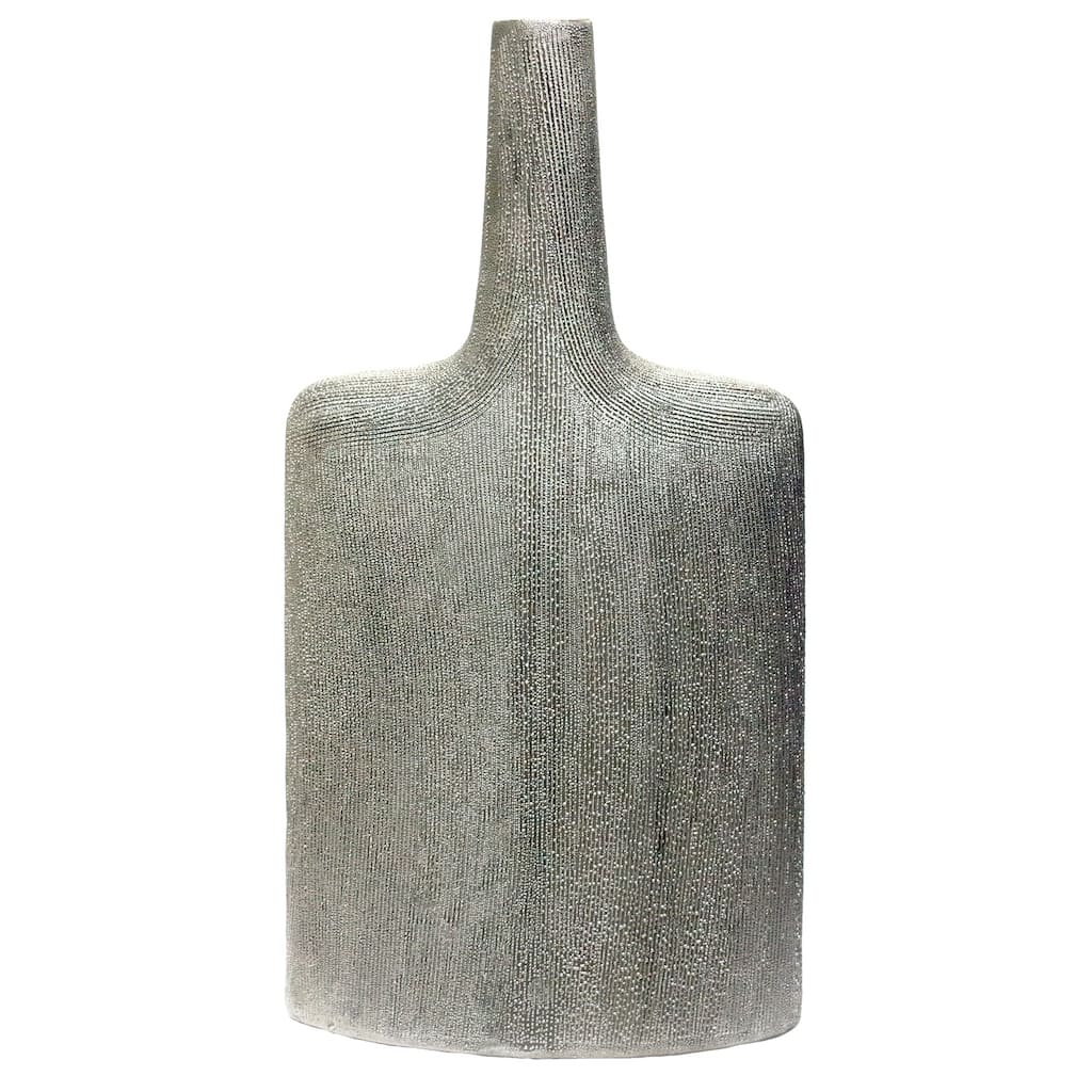 Rectangular Vase, Silver
