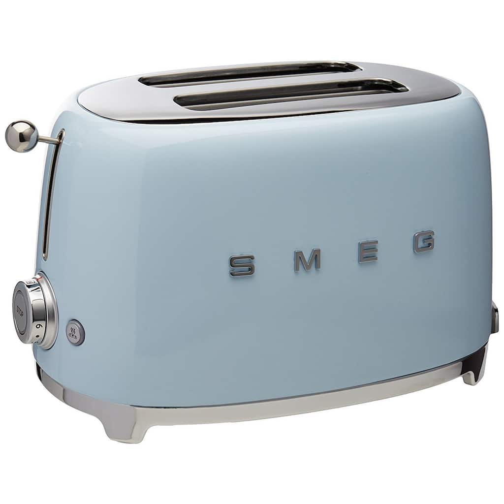 Smeg 50's Retro Style Aesthetic 2 Slice Toaster Pastel Blue