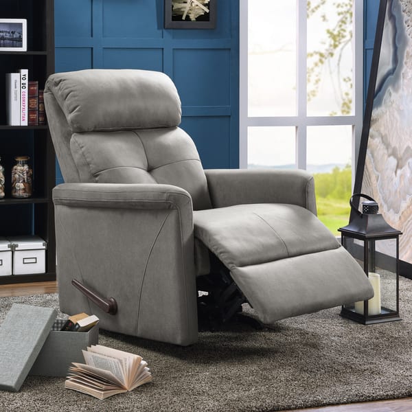 Shop Copper Grove Polletts Grey Rocker Recliner Chair On Sale Overstock 23122868