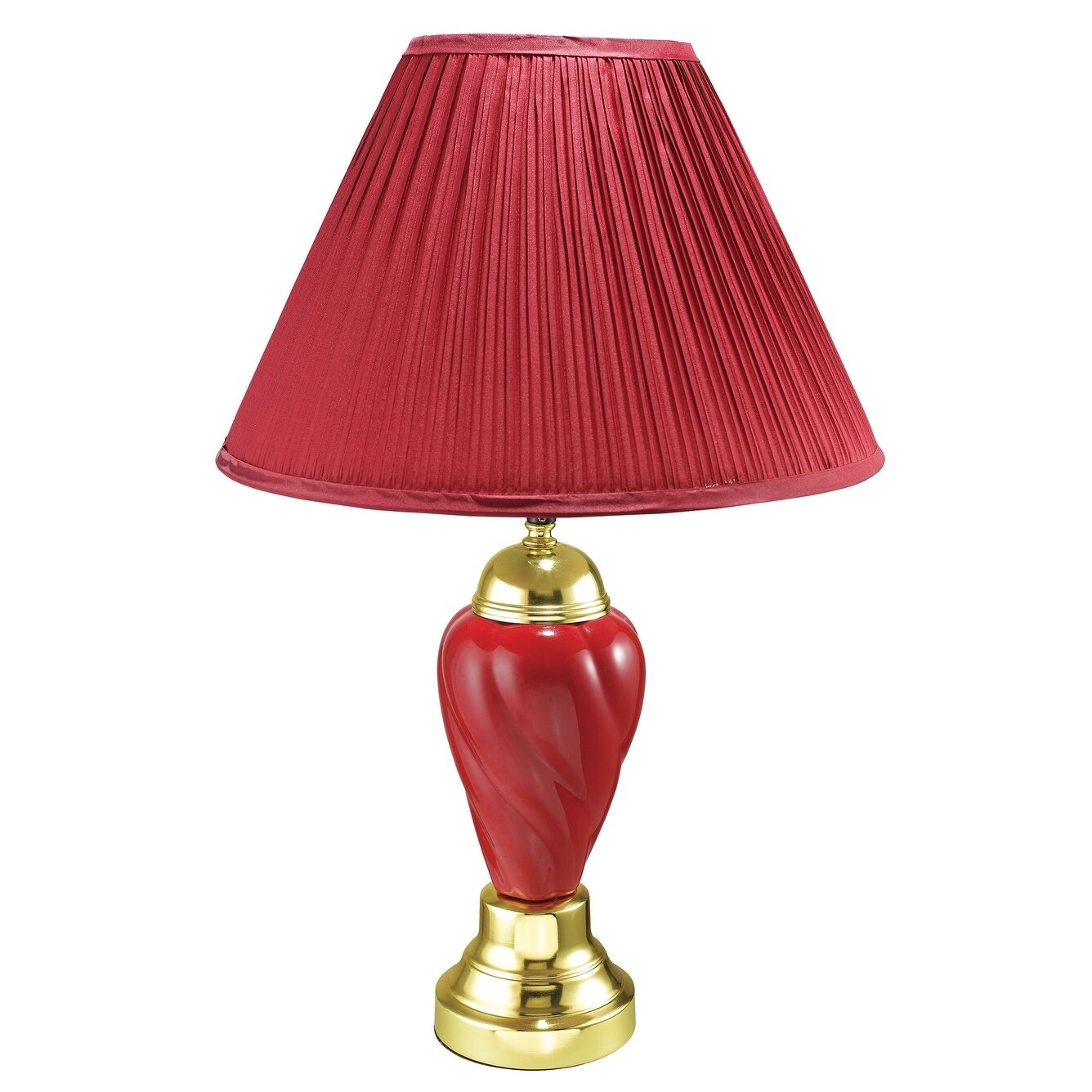 burgundy table lamp shades