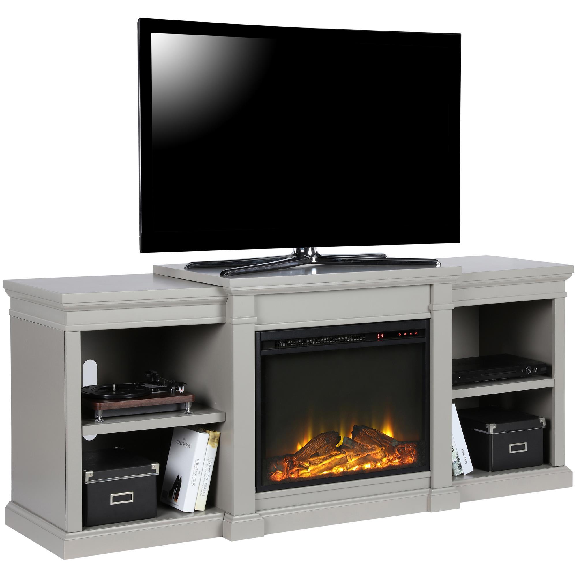 Shop Avenue Greene Anderson Electric Fireplace Tv Stand For Tvs Up