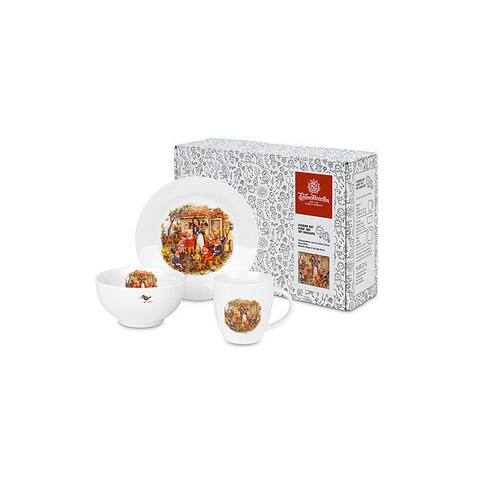 Weimar 3 Piece Children's Snow White Dish Set
