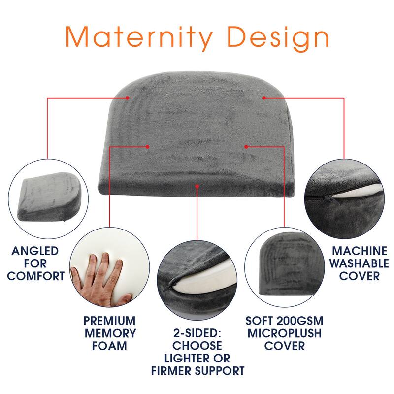 Cheer Collection Pregnancy Wedge Pillow