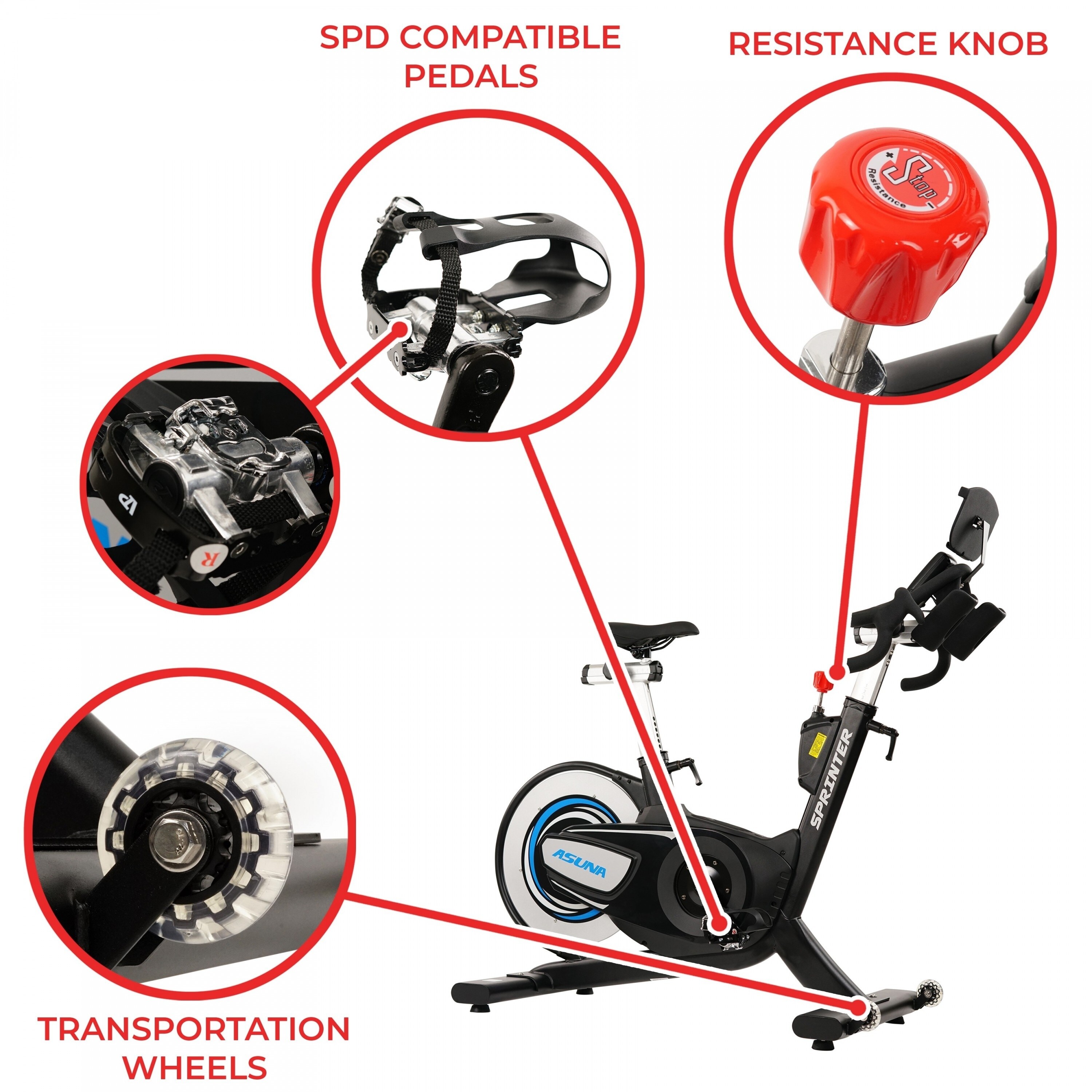 asuna sprinting spin bike