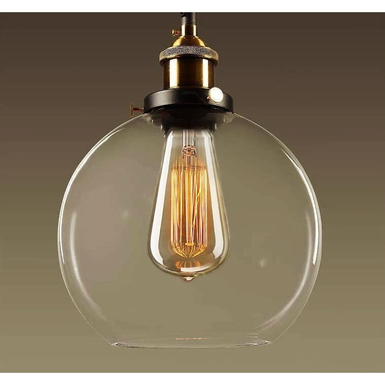 Carbon Loft Gertrude 8-inch Adjustable Height Pendant with Bulb