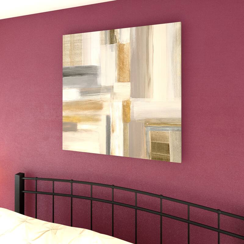 Carson Carrington 'Fields I' Premium Gallery Wrapped Canvas Wall Art