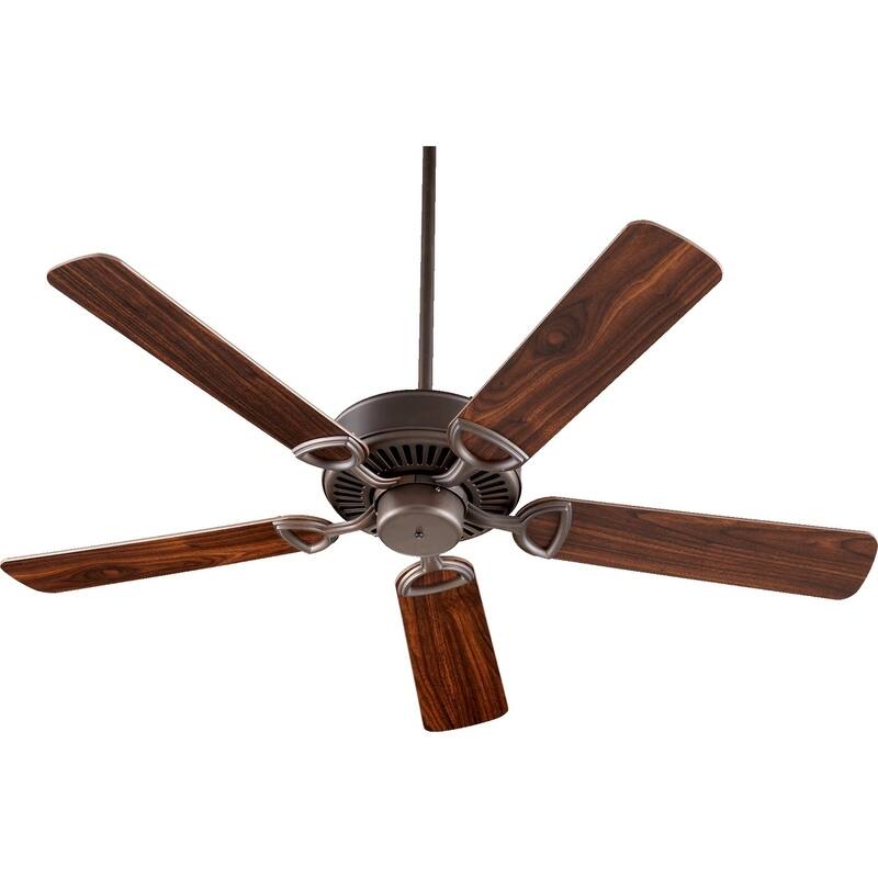 Estate 52" Transitional Ceiling Fan - 13 - 15 Degrees - Oiled Bronze - Indoor/Large space - Downrod