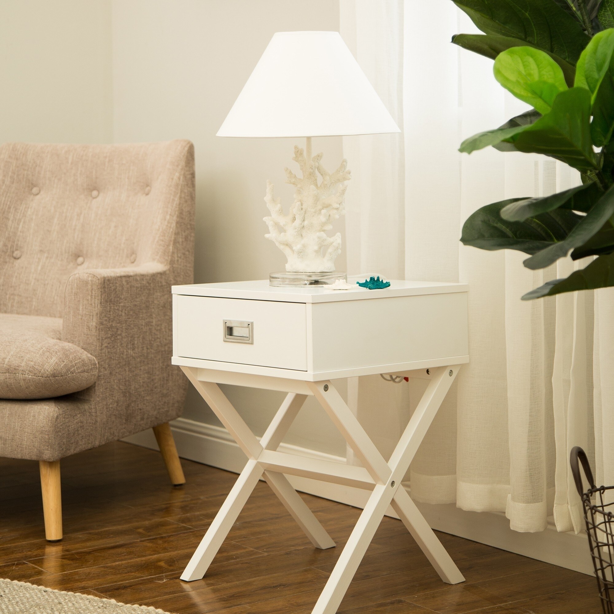 coral desk lamp