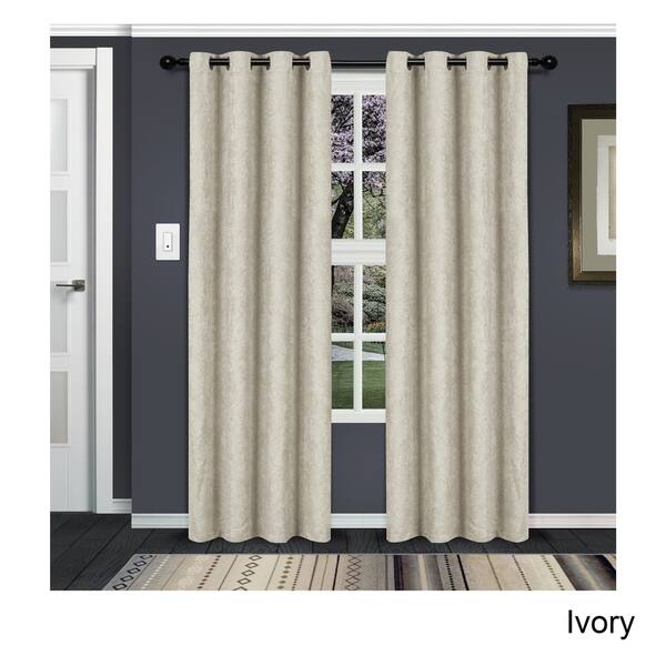 Superior Waverly Insulated Thermal Blackout Grommet Curtain Panel Pair 19216058 Superior Waverly Insulated Thermal