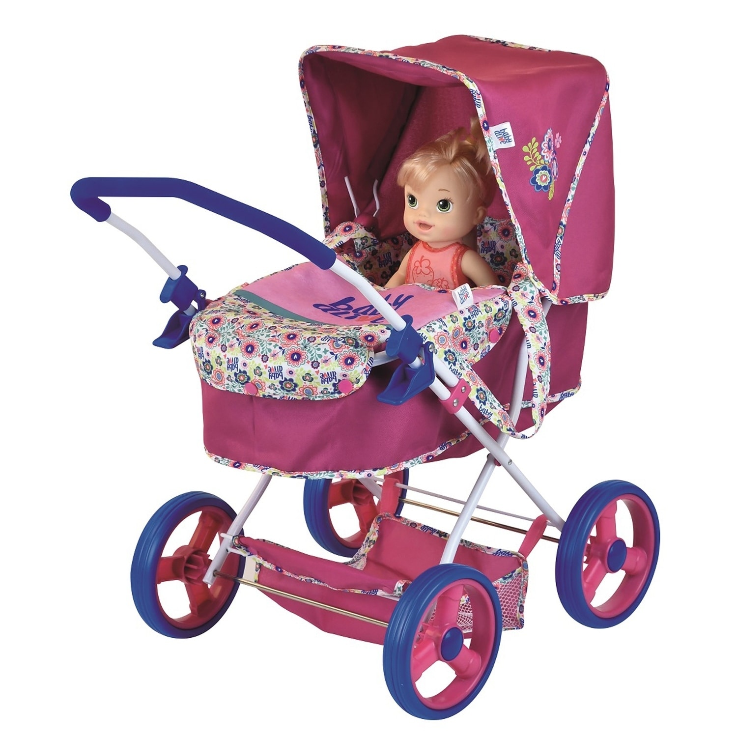 baby alive diana pram doll stroller