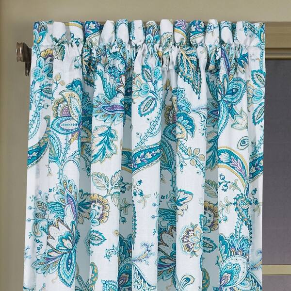 Shop Five Queens Court Phoenix Multicolor Jacobean Single Curtain