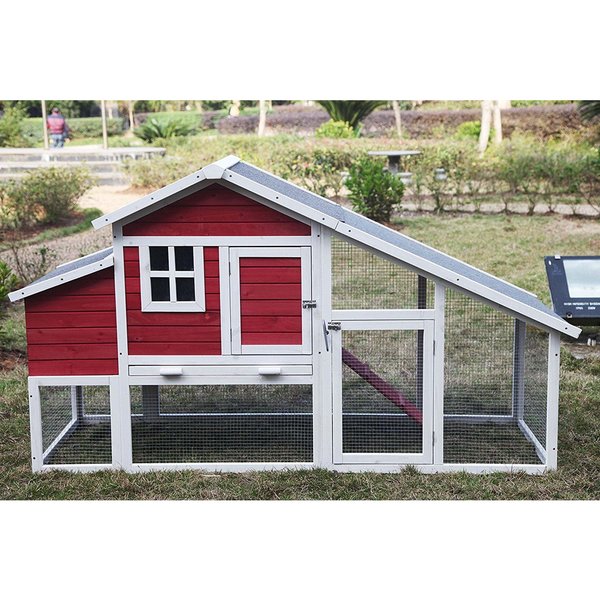 Aleko Small Pet En Hen Wooden Coop Hutch Cage 80x29 5x45 7 Aleko Small Pet En Hen Wooden Coop Hutch Cage 80x29 5x45 7 Inches