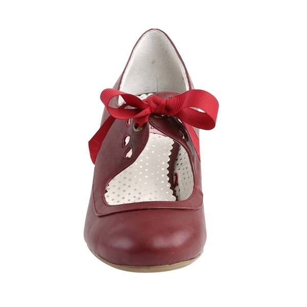 ribbon tie mary jane shoes