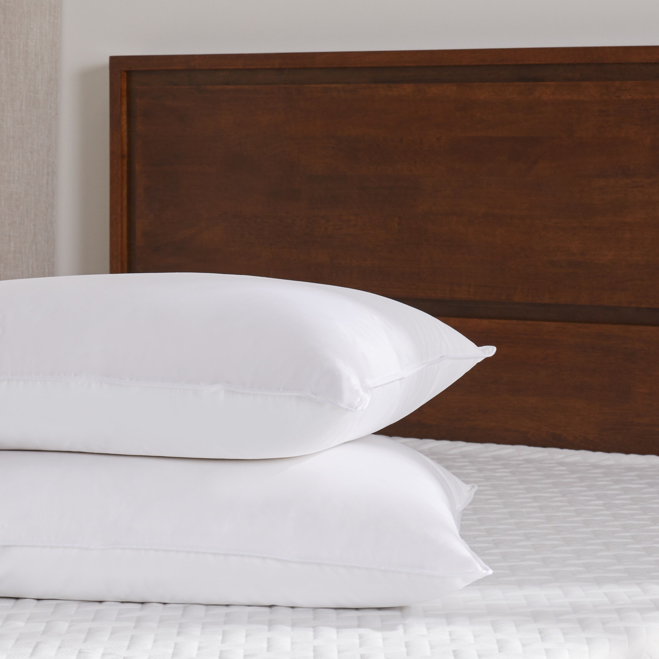 Shop Osleep 300 Thread Count Soft White Down Pillow Set Of 2